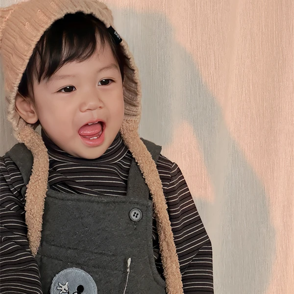 24婴幼儿柔肤条纹打底衫yz53013