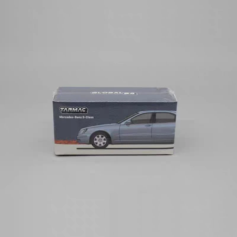 Tarmac 1:64奔驰跑车梅赛德斯S Class模型S级4代W220冰蓝