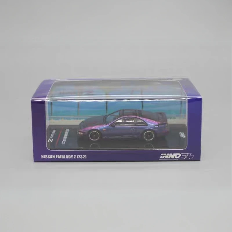 Inno 1:64房跑车模型Fairlady淑女Z变色紫300ZX Z32 适用于日产