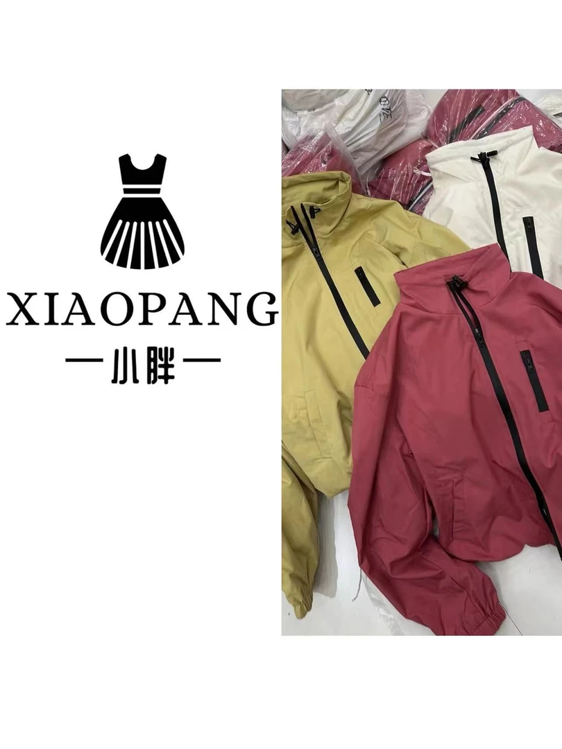 【小胖】42031立领拉链冲锋衣外套