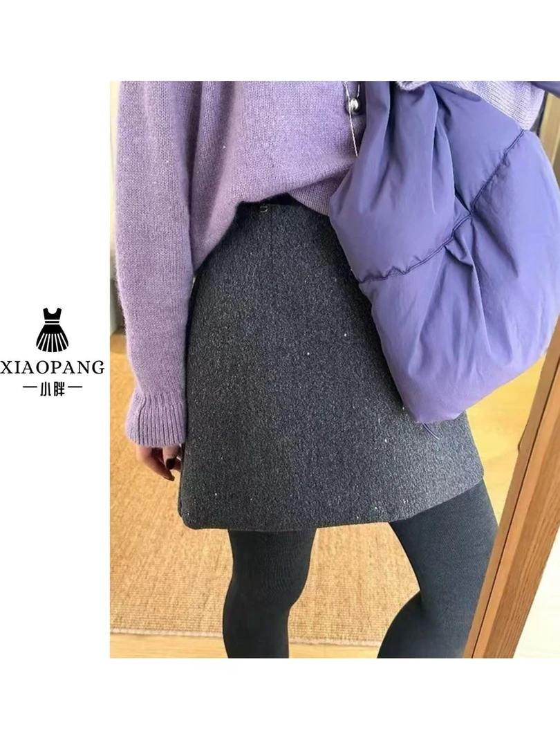 【小胖家】1880高级感气质亮片半身裙