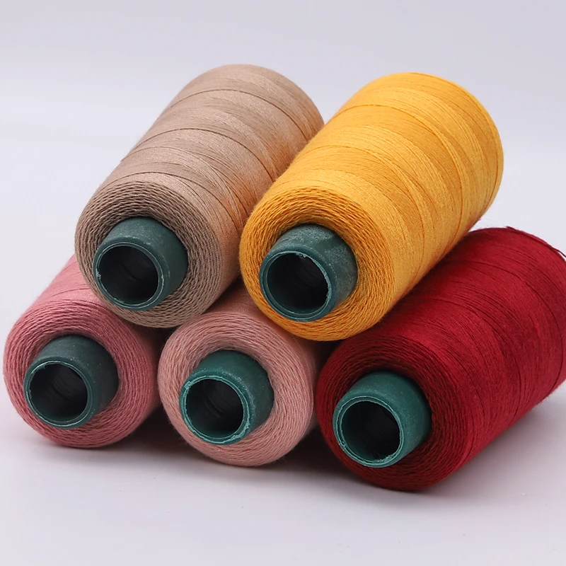 牛仔裤线3股粗线手缝衣被帆布家用203专用缝纫机线卷宝塔涤纶线卷