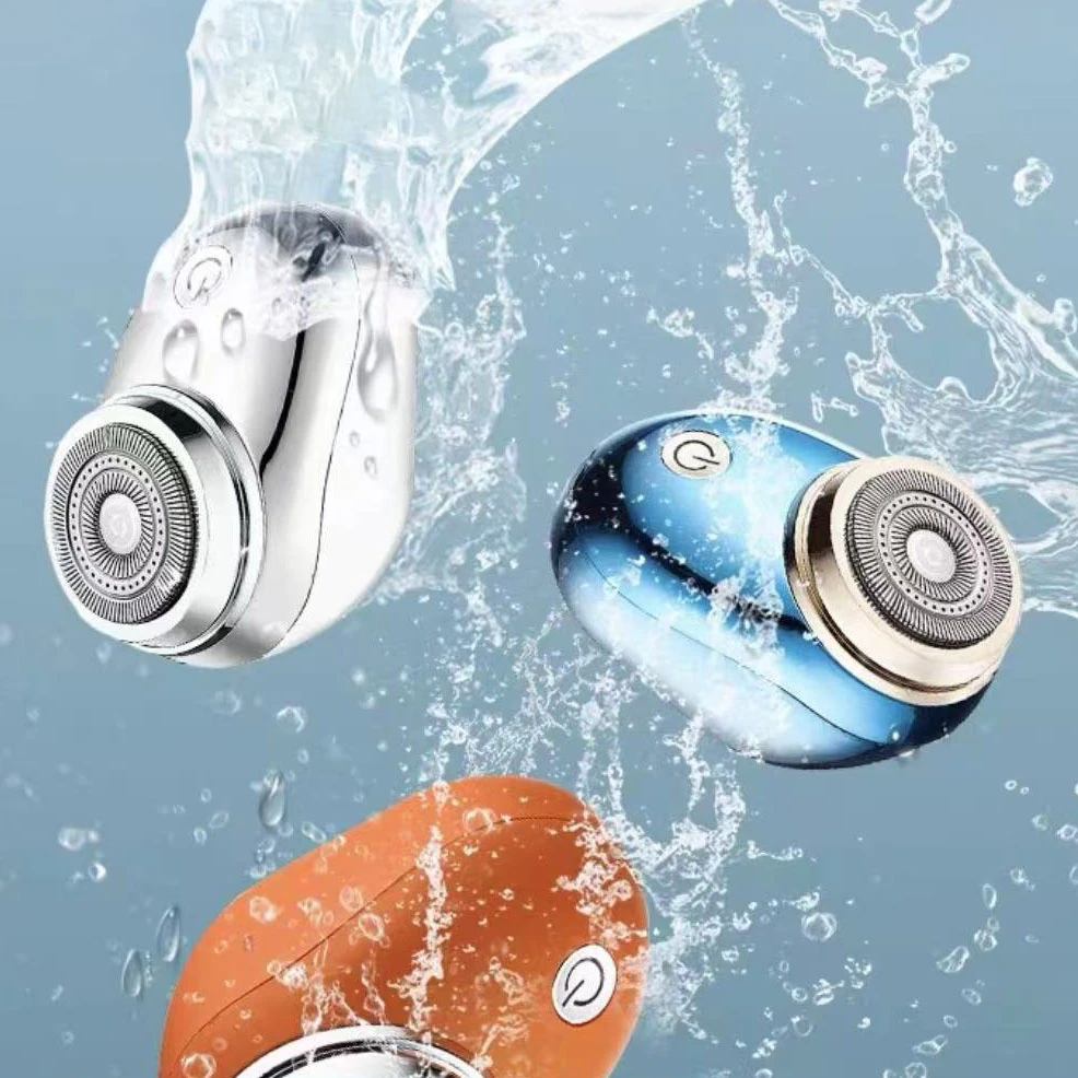 男士迷你电动便携充电式小钢炮刮胡剃须刀S12