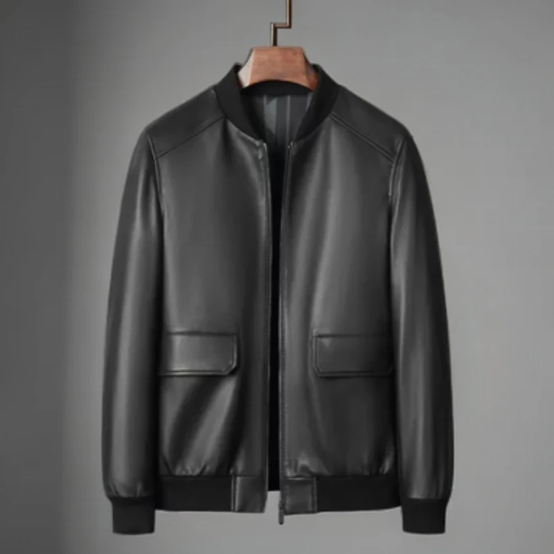 男士真皮皮衣时尚情侣秋冬（实物以直播为准盲拍随机发）