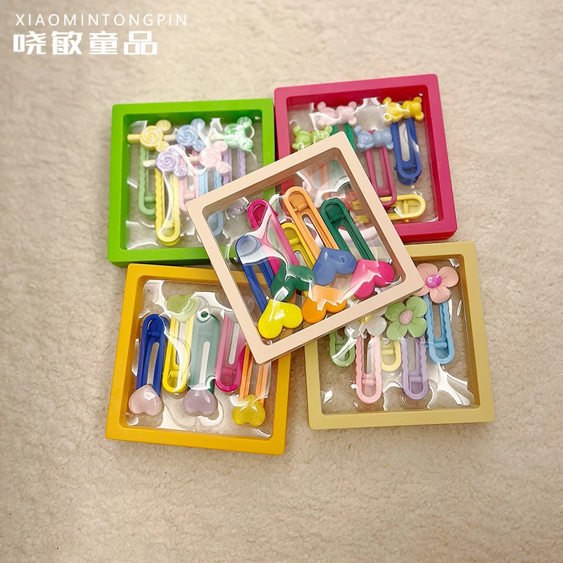 卡通多色发夹3C0996