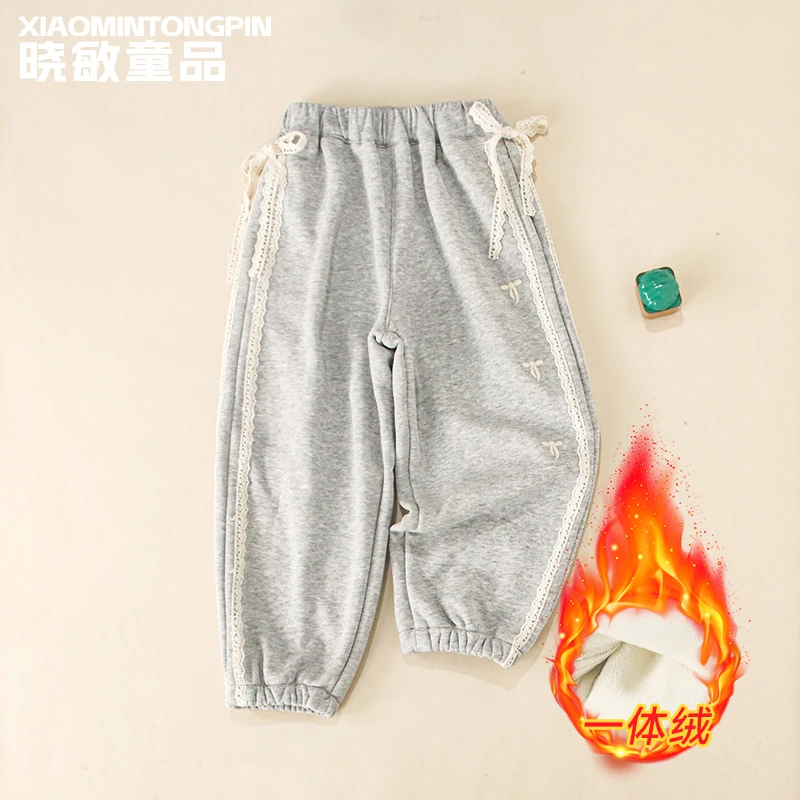 丝带系带蝴蝶结休闲裤3C3382