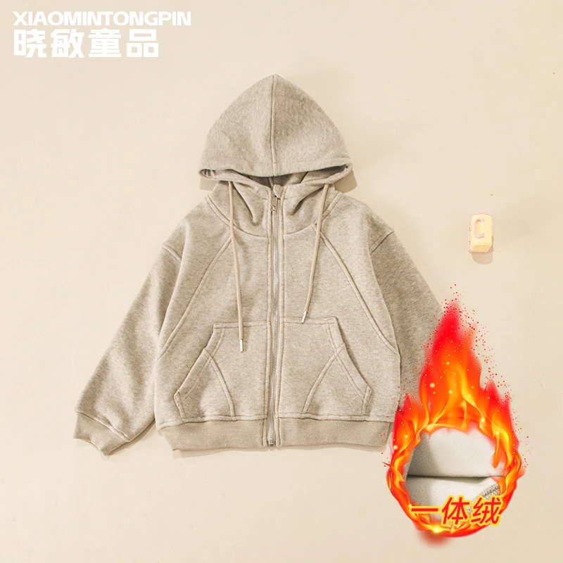 抽绳连帽卫衣外套3C3417