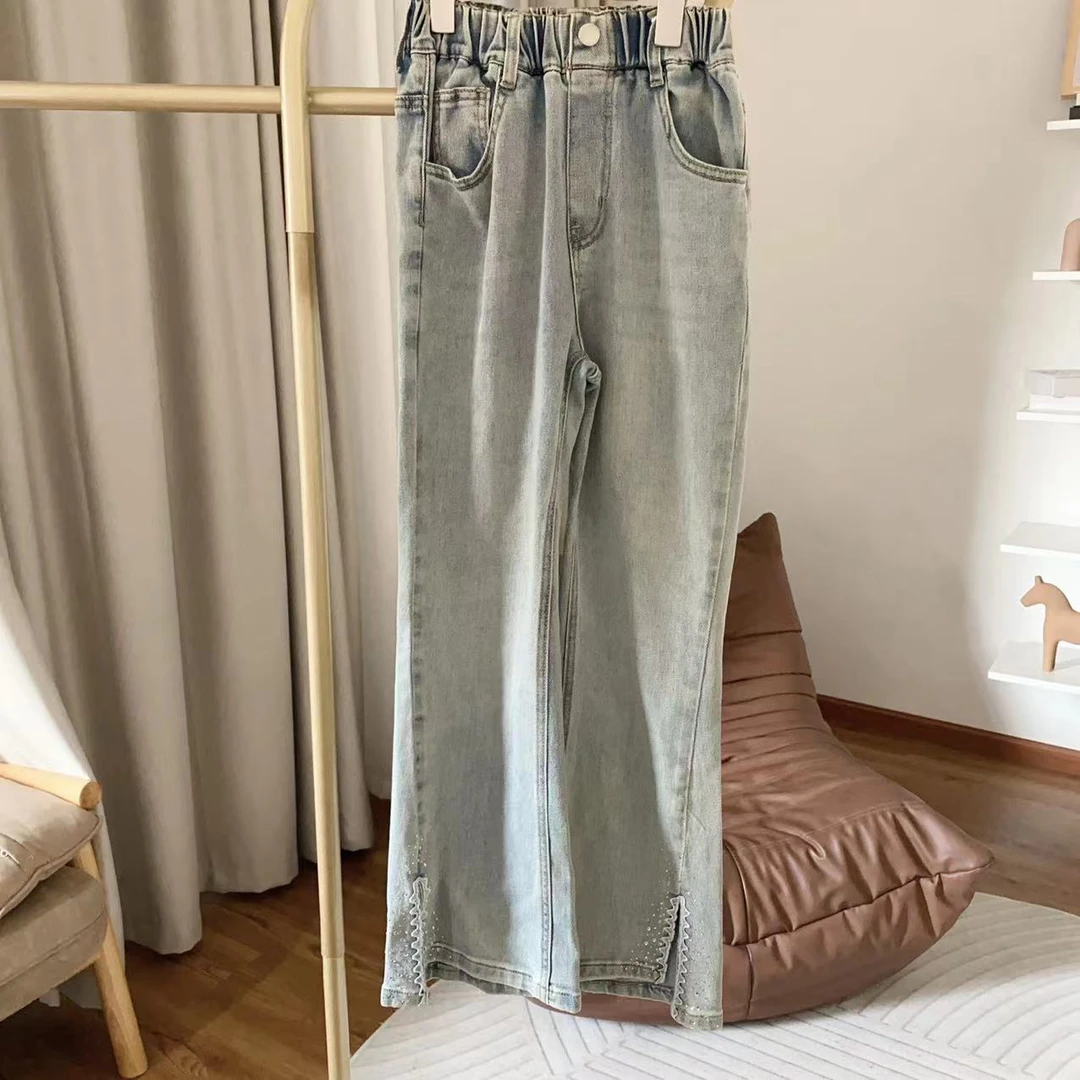 微喇叭牛仔裤3C2840