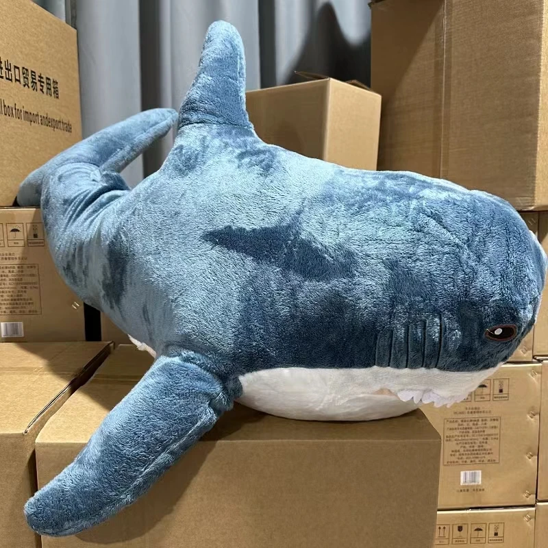 大鲨鱼抱枕公仔毛绒玩具玩偶可爱娃娃生日礼物女