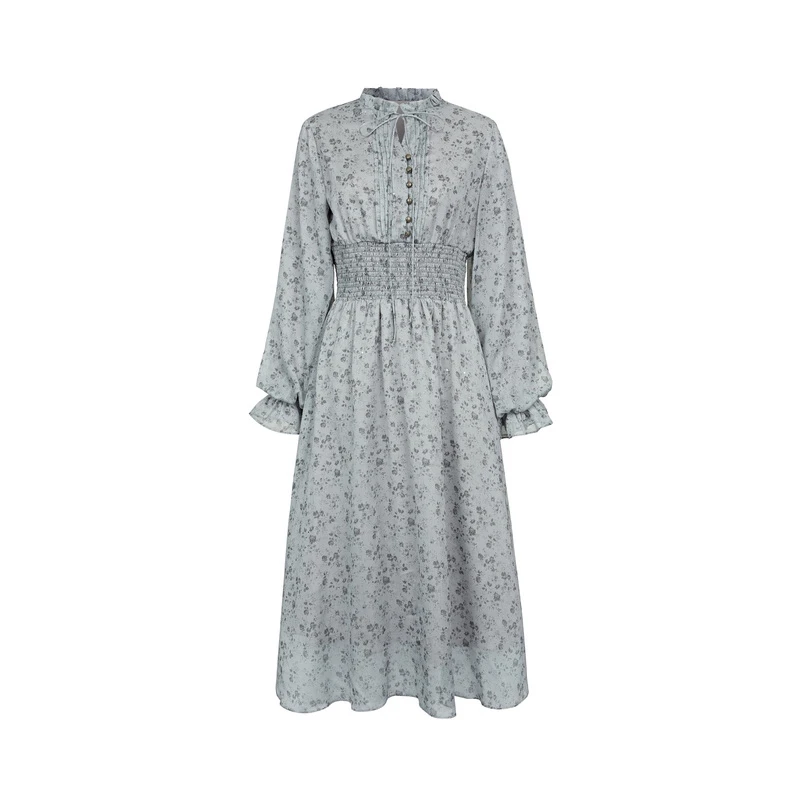 S·DEER圣迪奥女装春季时尚轻奢气质设计师款女装连衣裙S231Z12B3