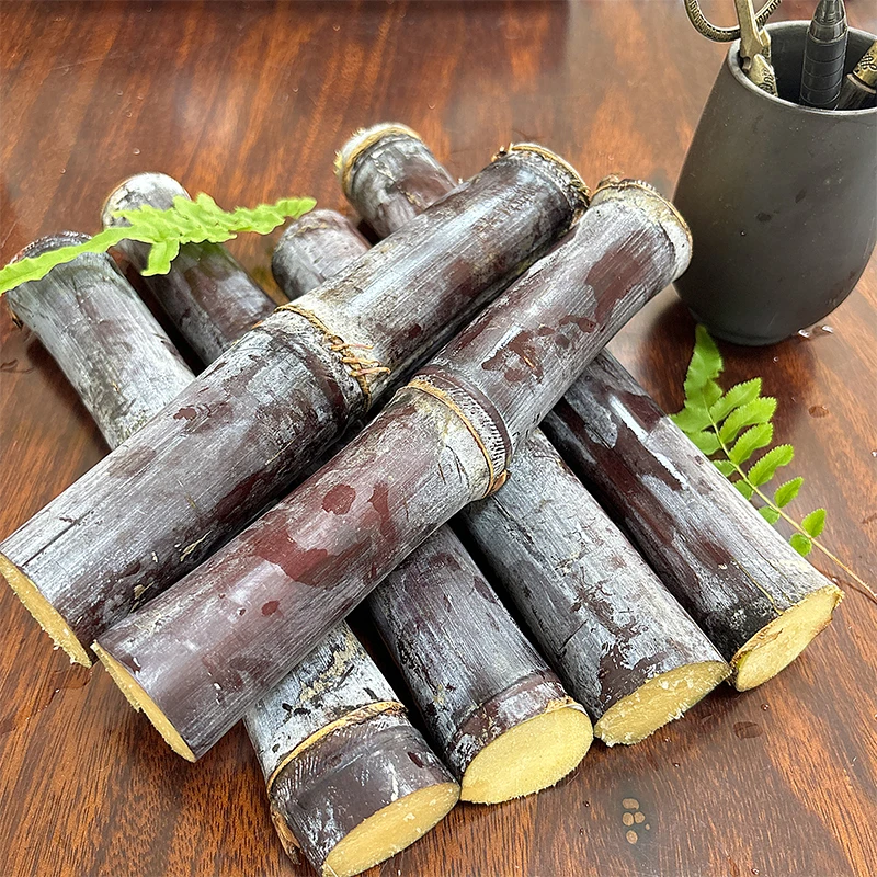 广西黑皮水果甘蔗新鲜现砍应季水果净重5斤/9斤脆甜多汁