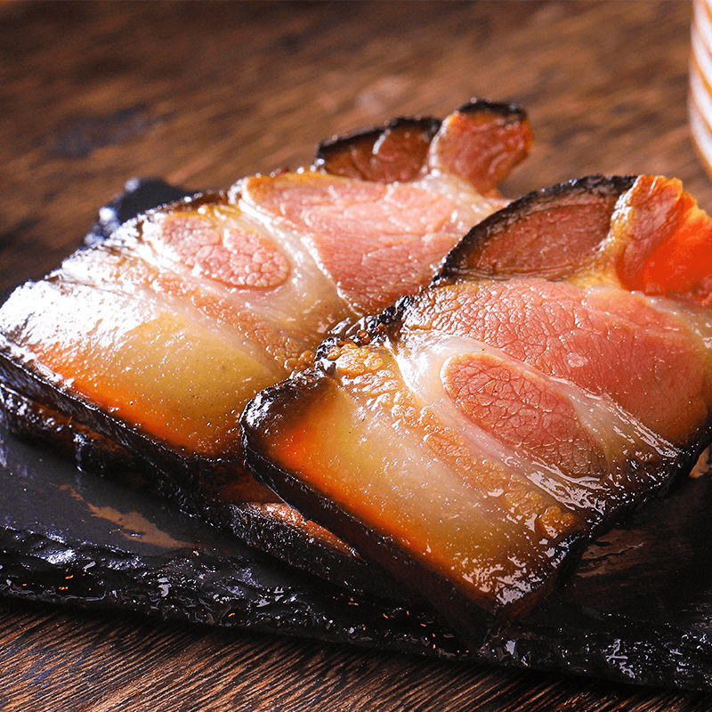 农家香味罐装袋装熏制品质湖南烟熏传统手工腌制正宗老腊肉250g斤