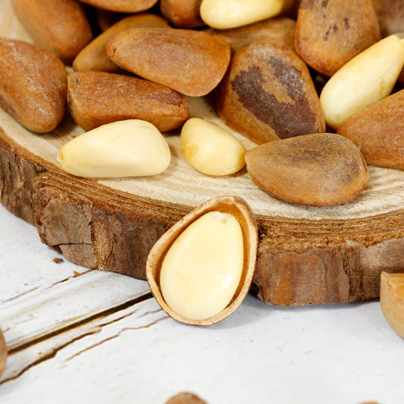 2023生松子东北新鲜特产野生新货松籽原味手剥500g1000g孕妇零10g