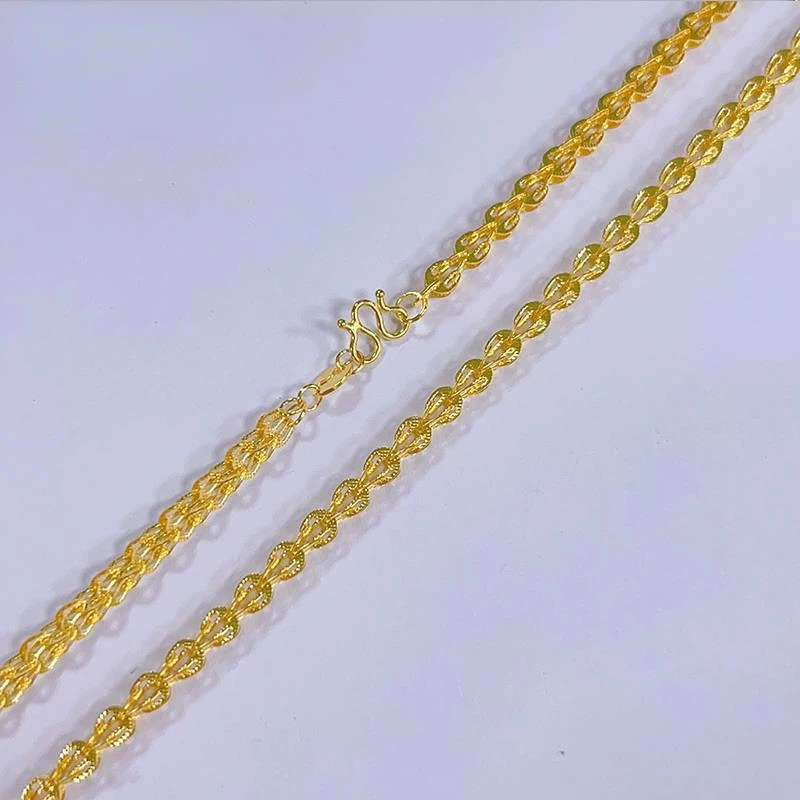 链子足银 【潇潇专享】足银凤尾项链YXL068