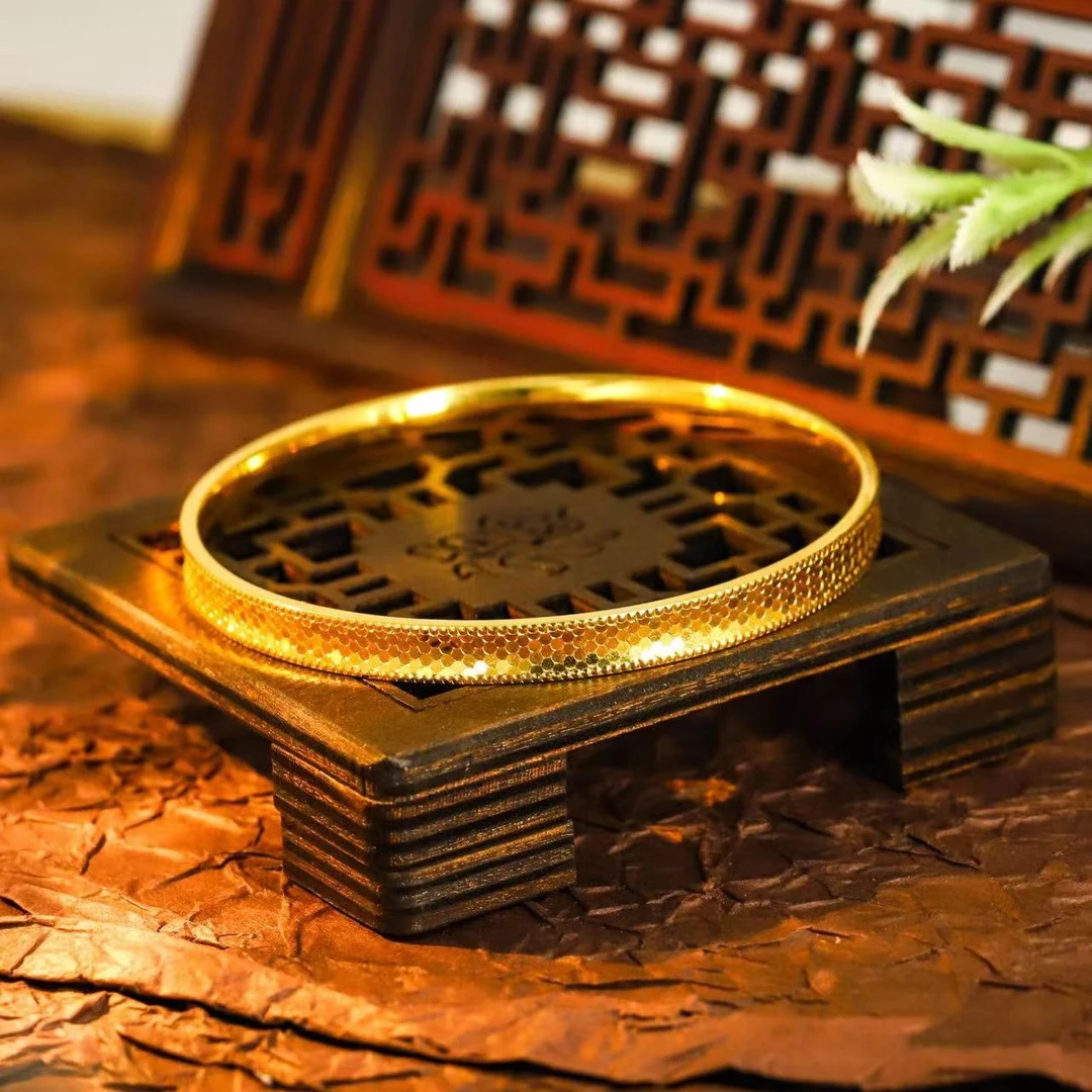 铜合金手镯 【晓韵专享】光面龙鳞手镯 BTMSZ024