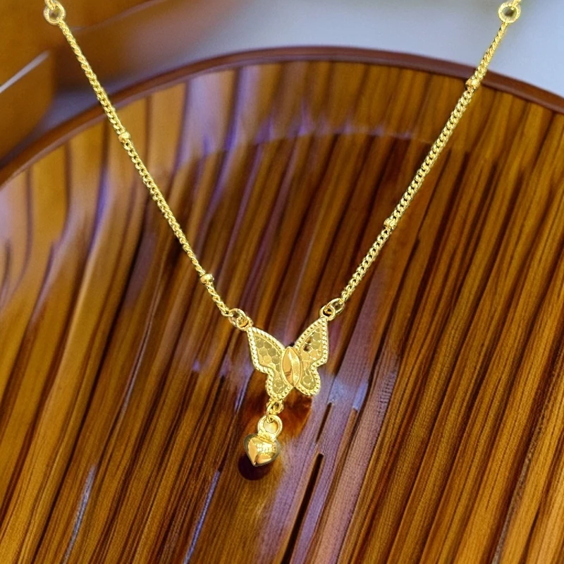 坠链均925银 【潇潇专享】925银碎冰冰蝴蝶仙女套链 YTL149