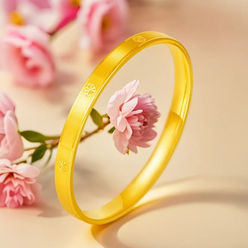 铜合金手镯 【一潇专享】米字拉丝手镯BTMSZ011