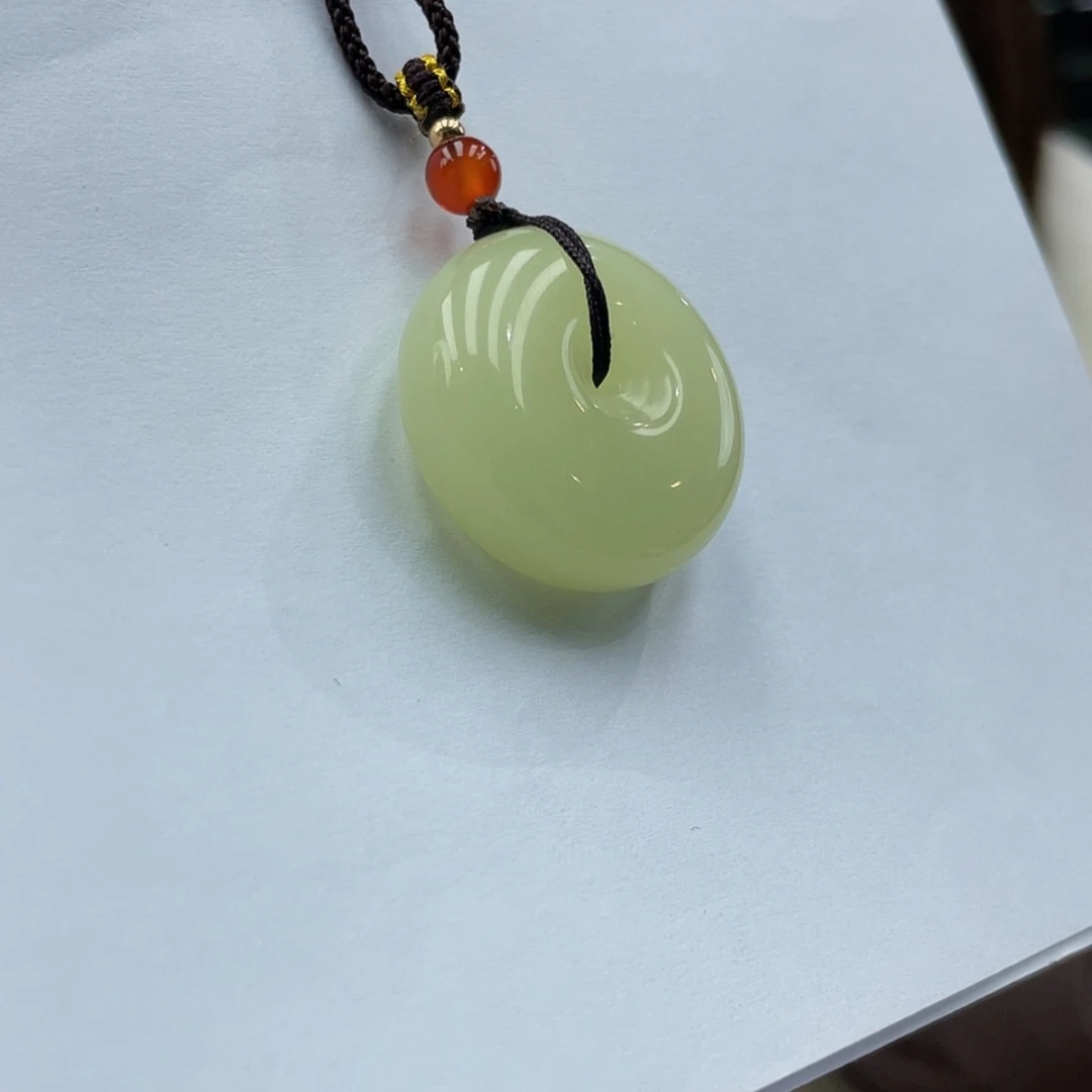 【闪购商品】和田玉平安扣未镶嵌