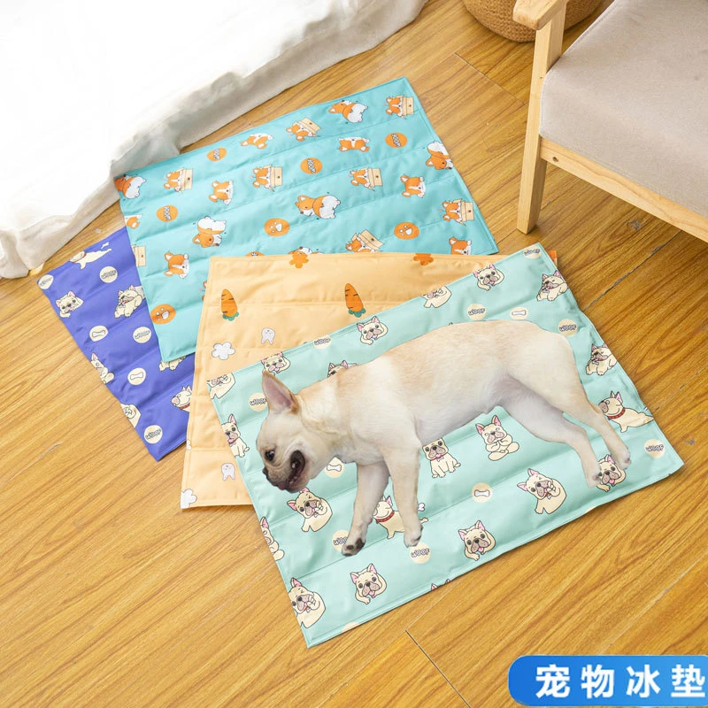 宠物冰垫夏天降温凉垫狗窝凉席窝垫子猫窝夏季睡觉垫耐咬防水冰垫
