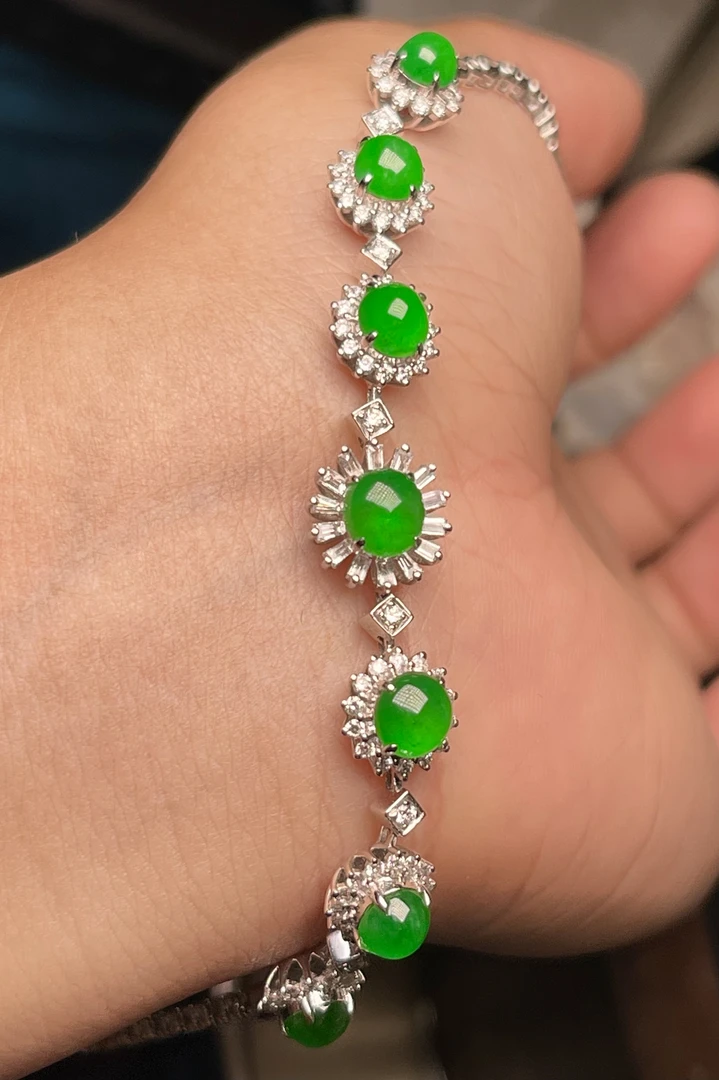 【猴叔精选】天然A货翡翠手链 下单前请先客服联系确认库存