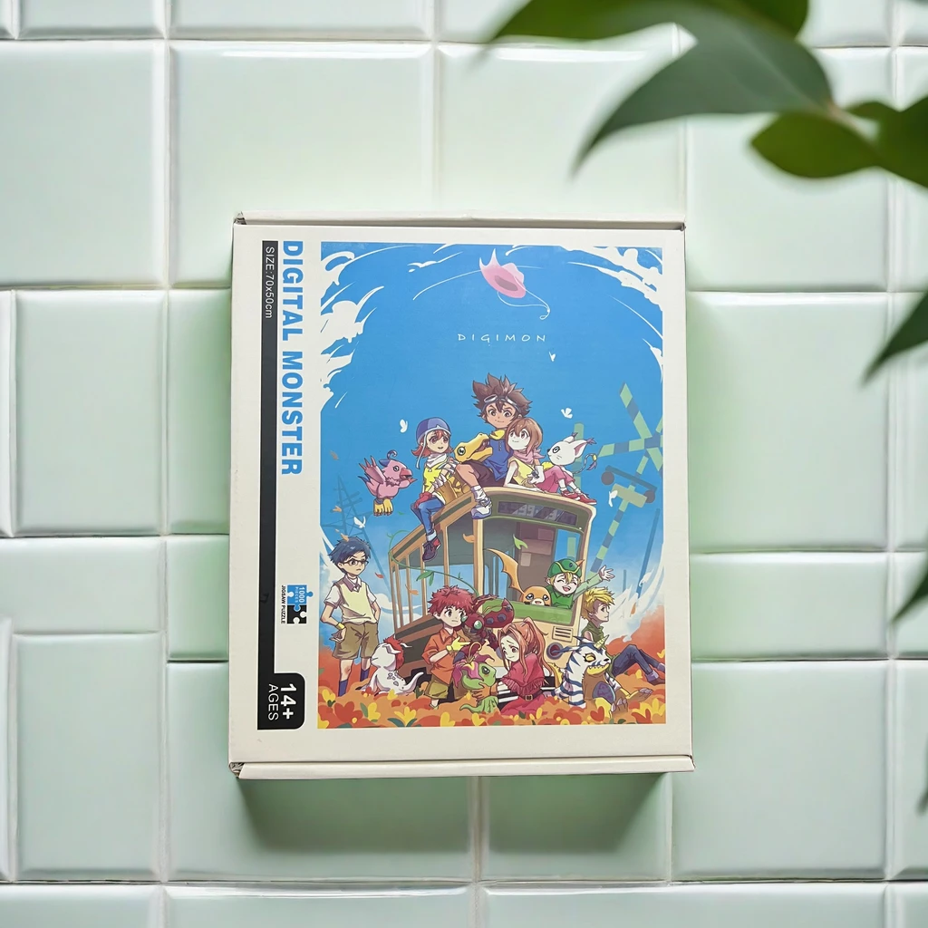 数码宝贝1000片白卡异型2MM厚度拼图（50*70cm）