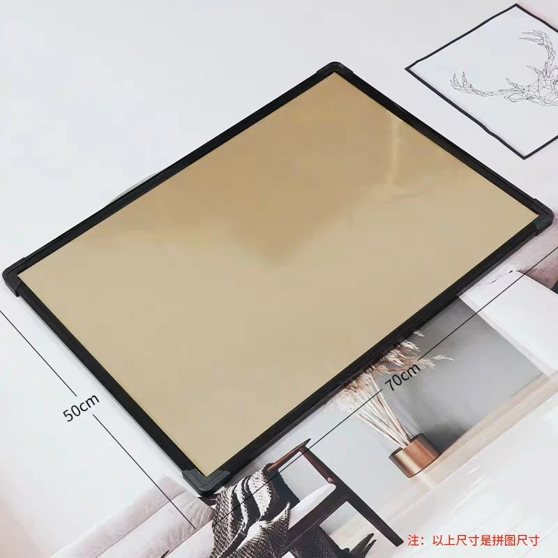 【新款加厚PVC塑料相框】1000片拼图专用精致相框手工相框