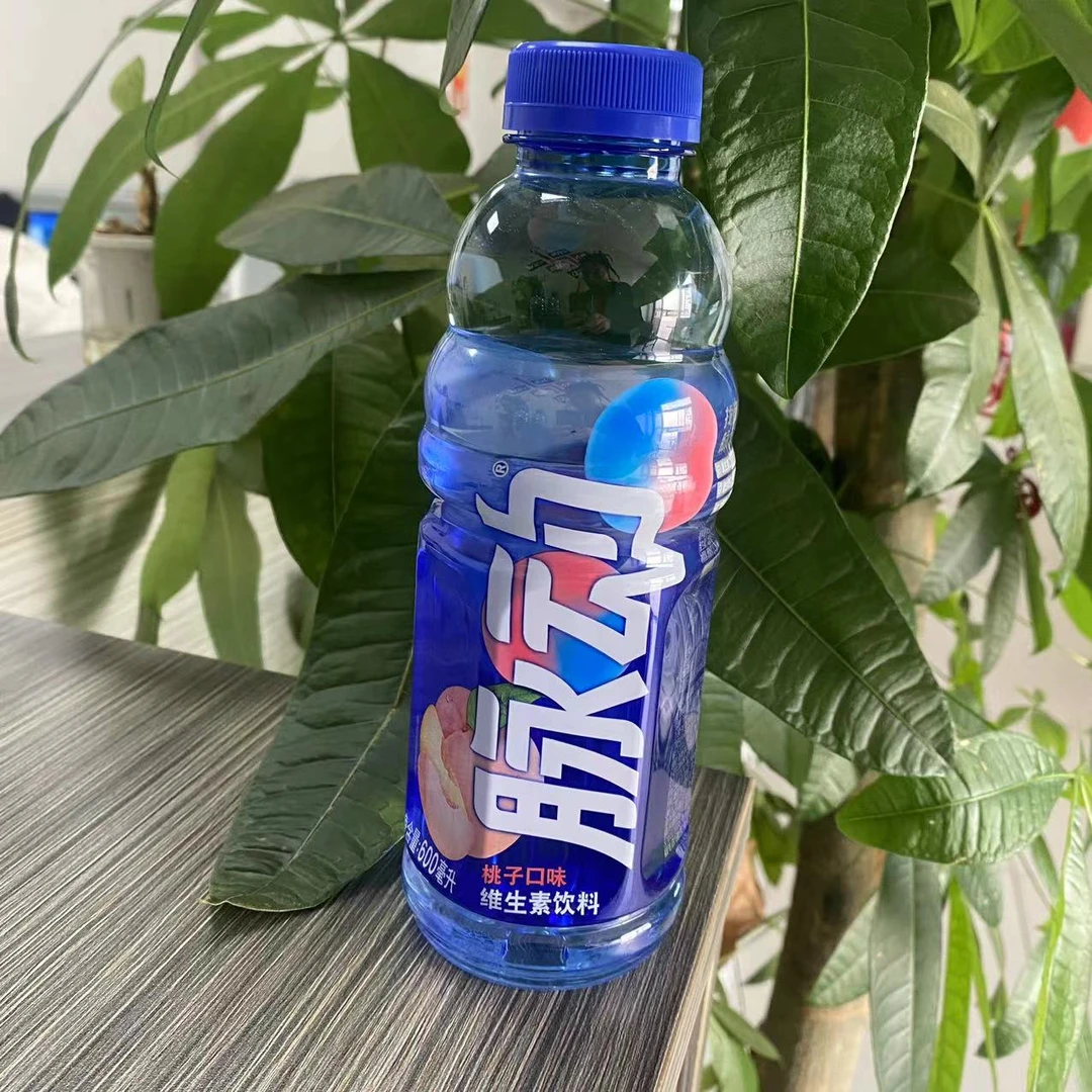 青柠味桃子味维生素饮料
