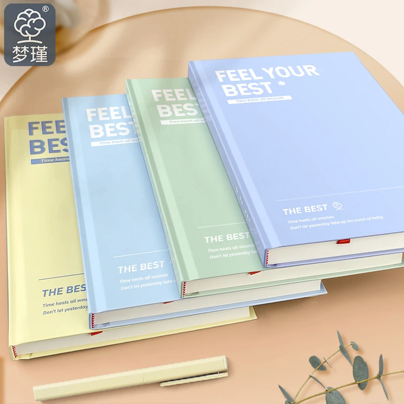 【直播专享】加厚硬壳A5本子笔记本记事本加厚多色大学生高中ins风