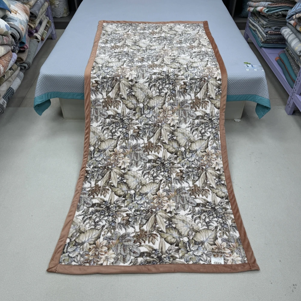 漫步丛林120*220宝宝绒床盖加厚秋冬沙发垫学生宿舍床毯过冬神器