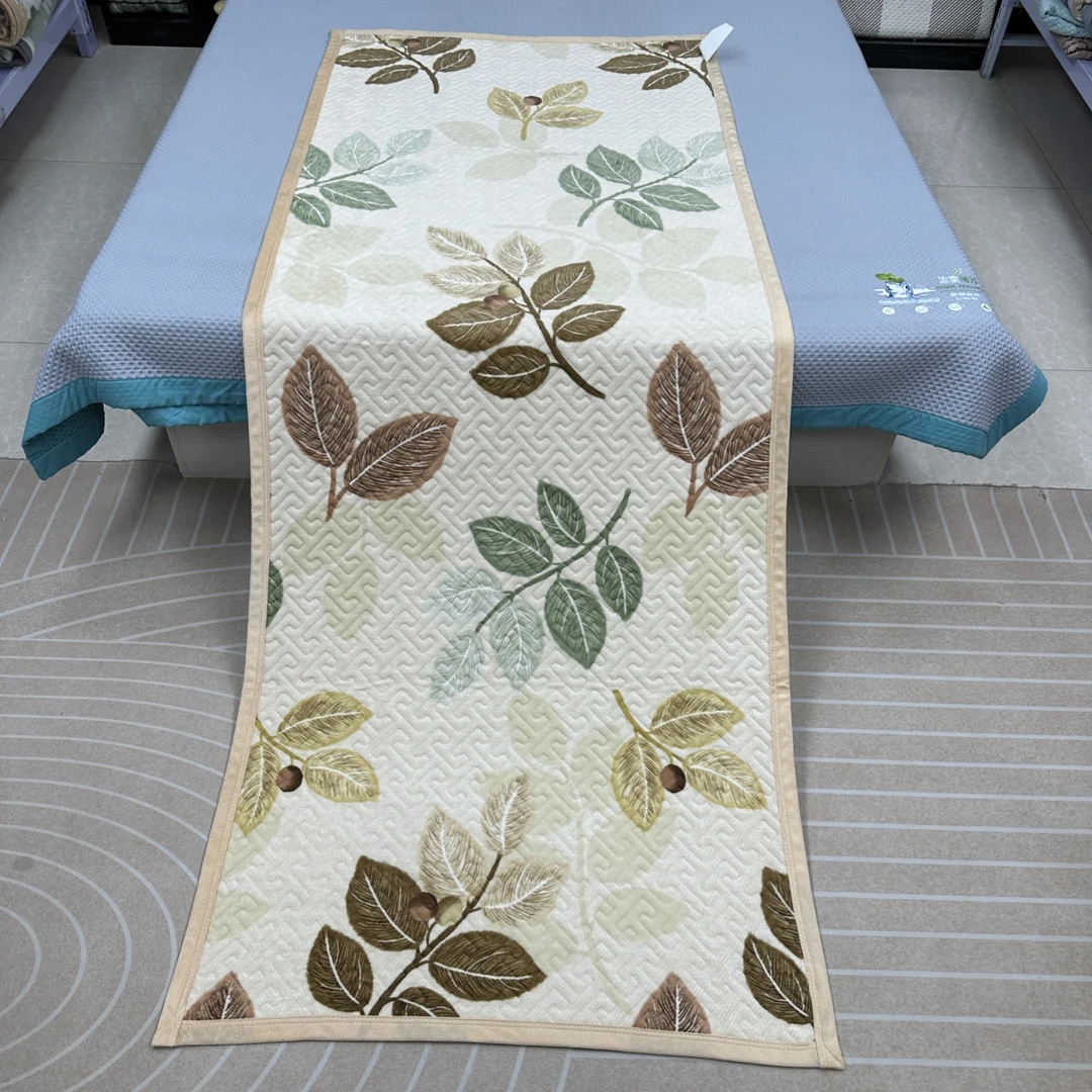 大家大叶90*220cm宝宝绒床盖秋冬加厚沙发垫学生宿舍床垫过冬神器