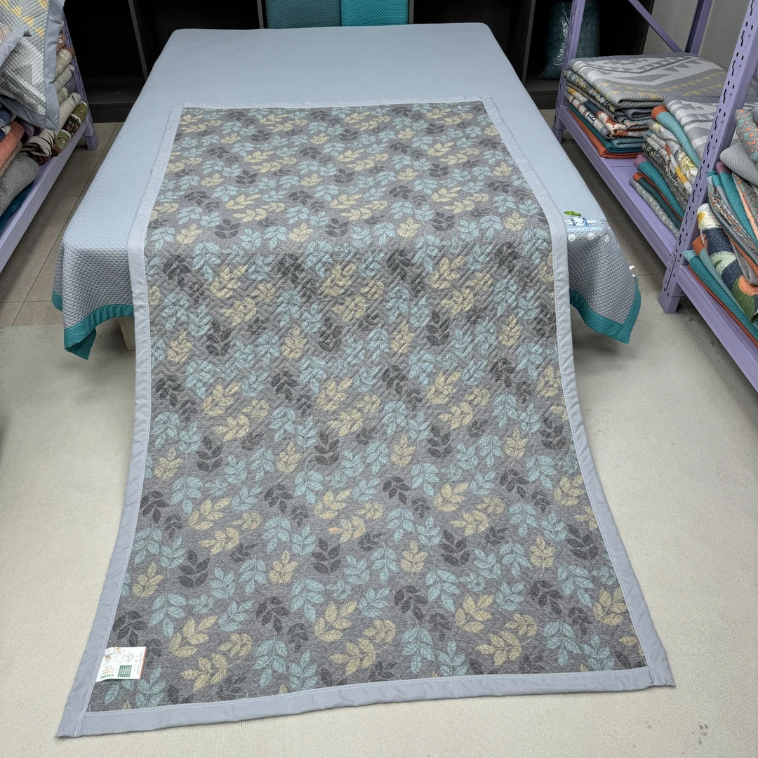 金枝玉叶120*220cm双层纱床盖加厚水洗棉沙发垫学生宿舍床垫防滑