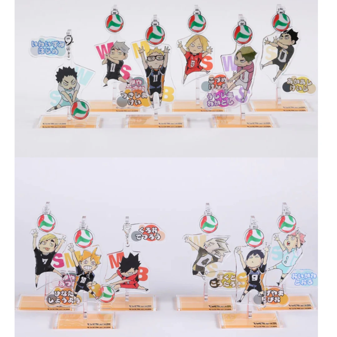 排球少年原画展金属挂件 5弹杯垫摇摇乐立牌、2弹色纸、罐子徽章