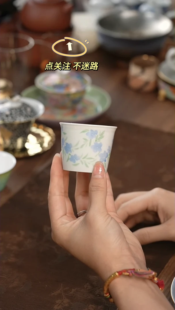 【闪购商品】瓷摆件甜筒杯