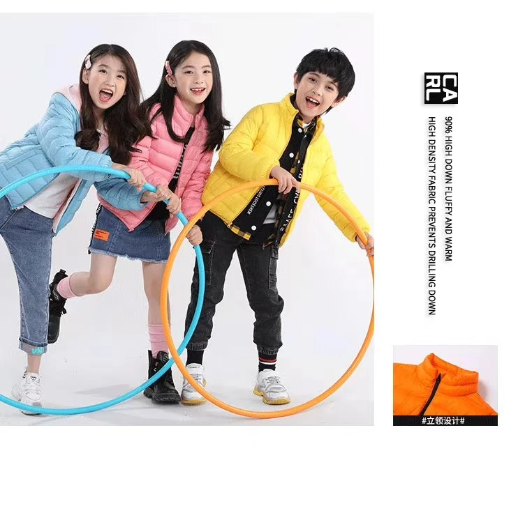 （备注编码）秋冬童装羽绒服户外保暖冬季