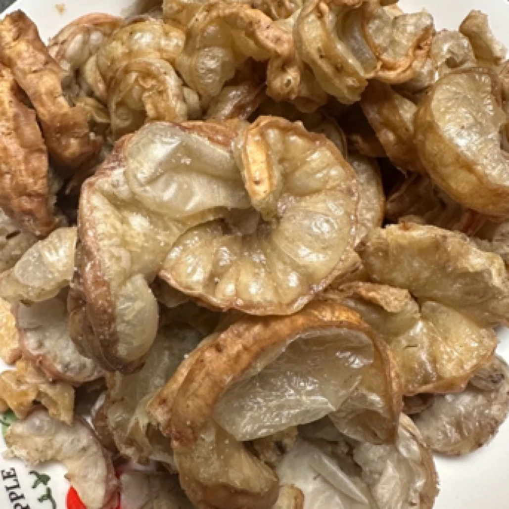 【猪油渣】油滋了鸡冠油制作 顺丰包邮