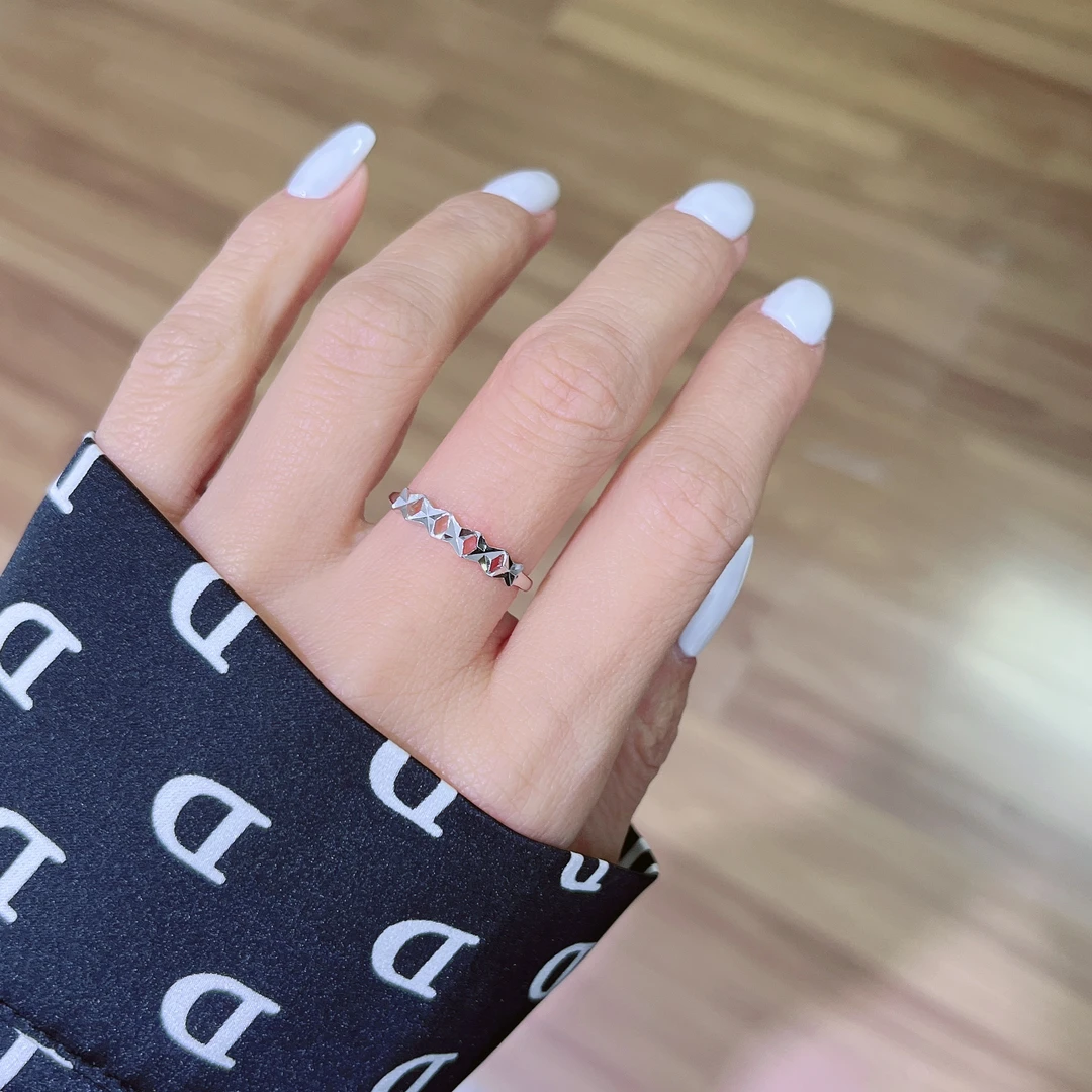 足银戒指 手工戒指素圈  【足银戒指合集】时尚简约韩版指环百搭