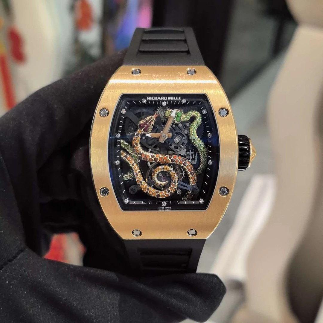 99新  宝诚奢品/理查德米勒/RM026 灵蛇 陀飞轮/2013年