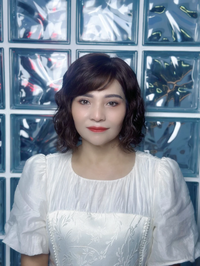 49号链接，嘉秀假发搭肩羊毛卷