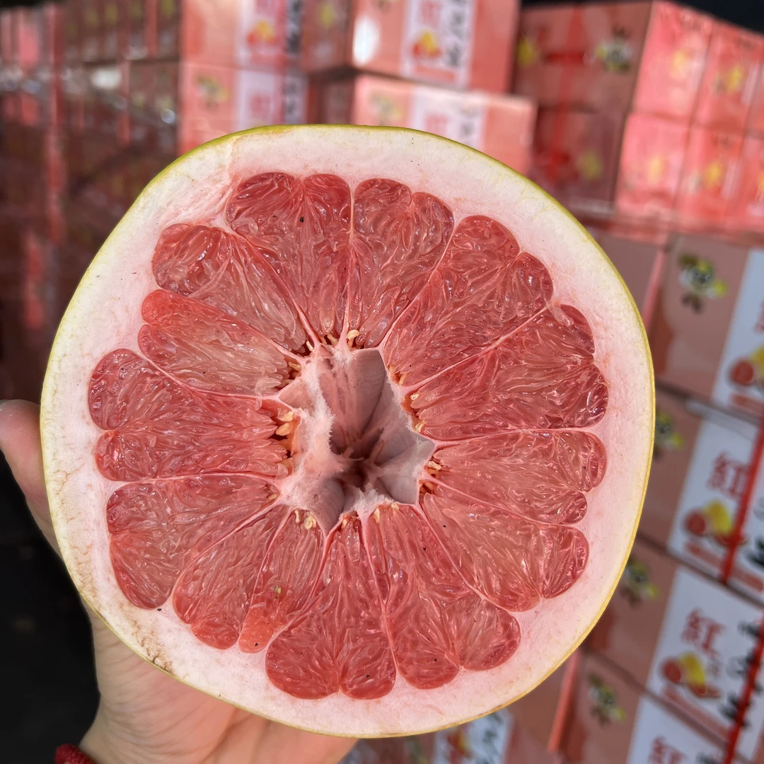 三红蜜柚当季应季柚子孕妇宝宝水果顺丰包邮礼盒2/4个装 只发川渝