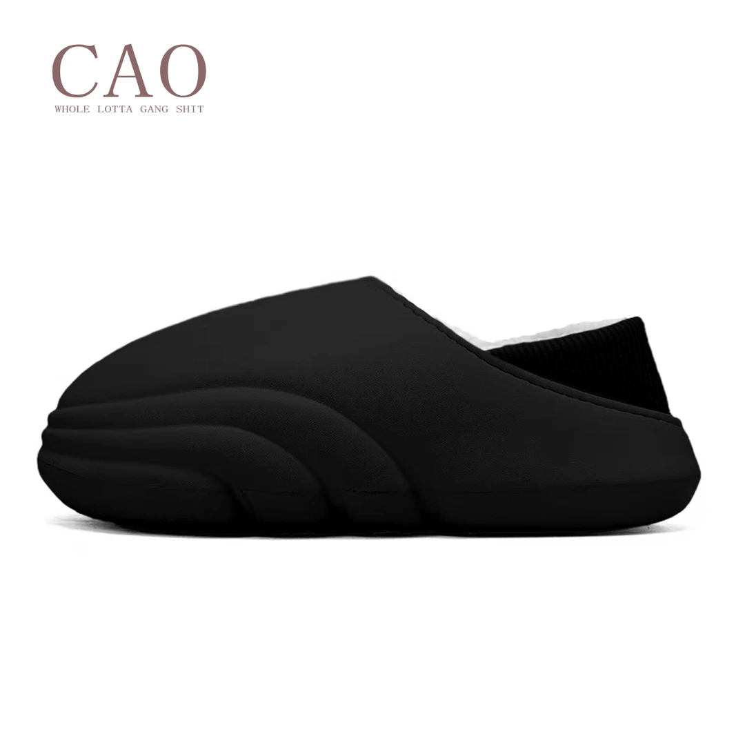 【丛林狮子】CAO/23FW G8鞋 一脚蹬棉拖鞋 秋冬保暖加绒外穿防水