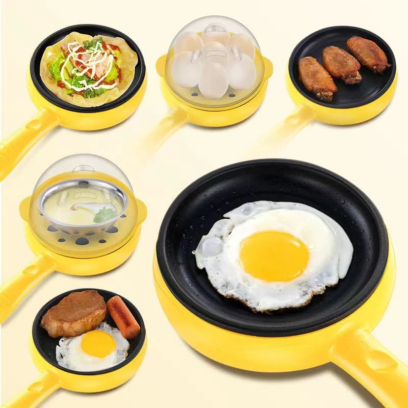 【新疆包邮】小型早餐机多功能不粘电煎蛋锅煮蛋器蒸蛋器小煎锅家用