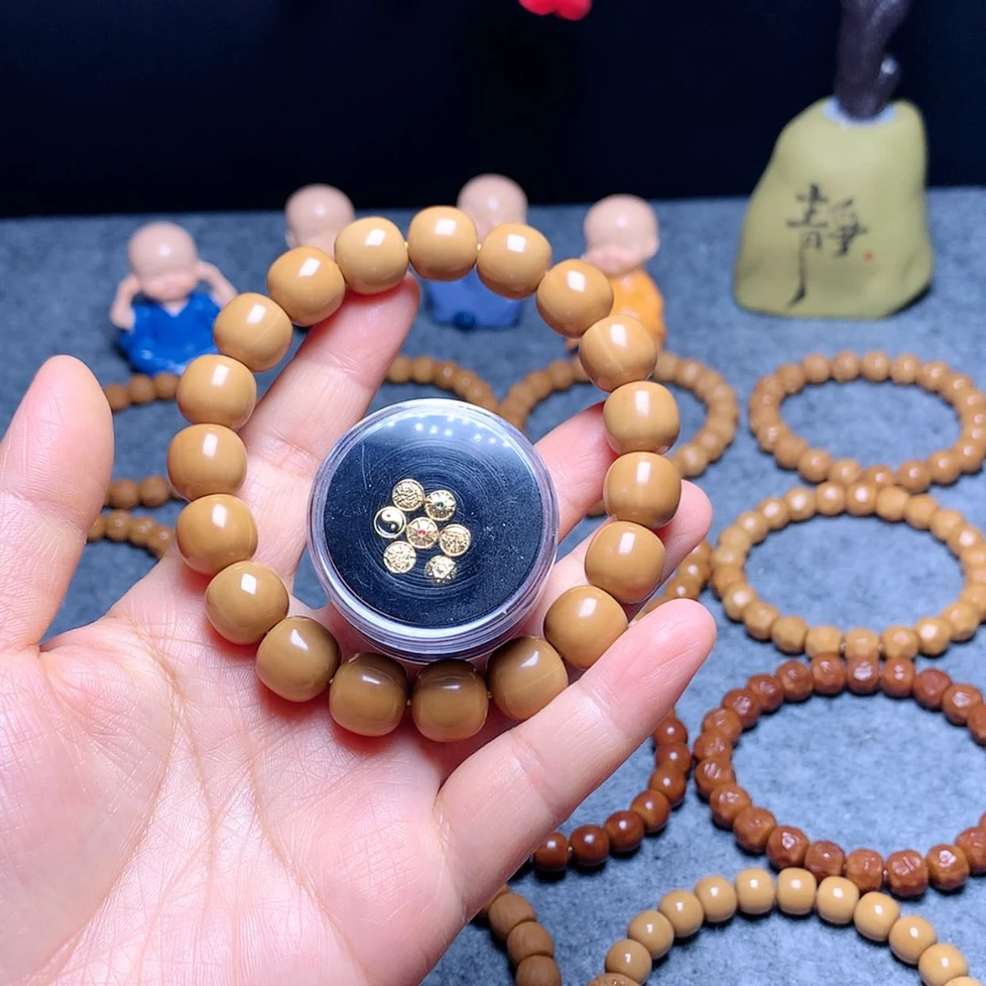 【闪购商品】猴头核桃吊坠小**魂福利龙炎老型尺寸12.3带绿心标