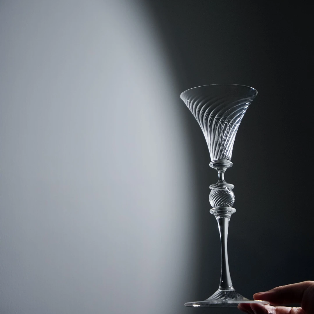 予御丨朝露-干雅马提尼酒杯S0023透明耐高温精美加厚高足品杯酒杯