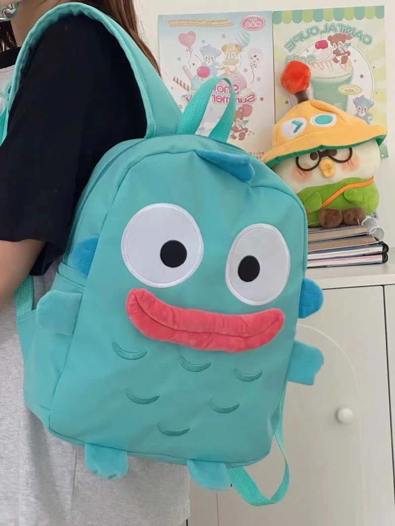 小丑鱼书包大容量丑鱼汉顿双肩包大嘴巴可爱搞怪少女闺蜜背包学生