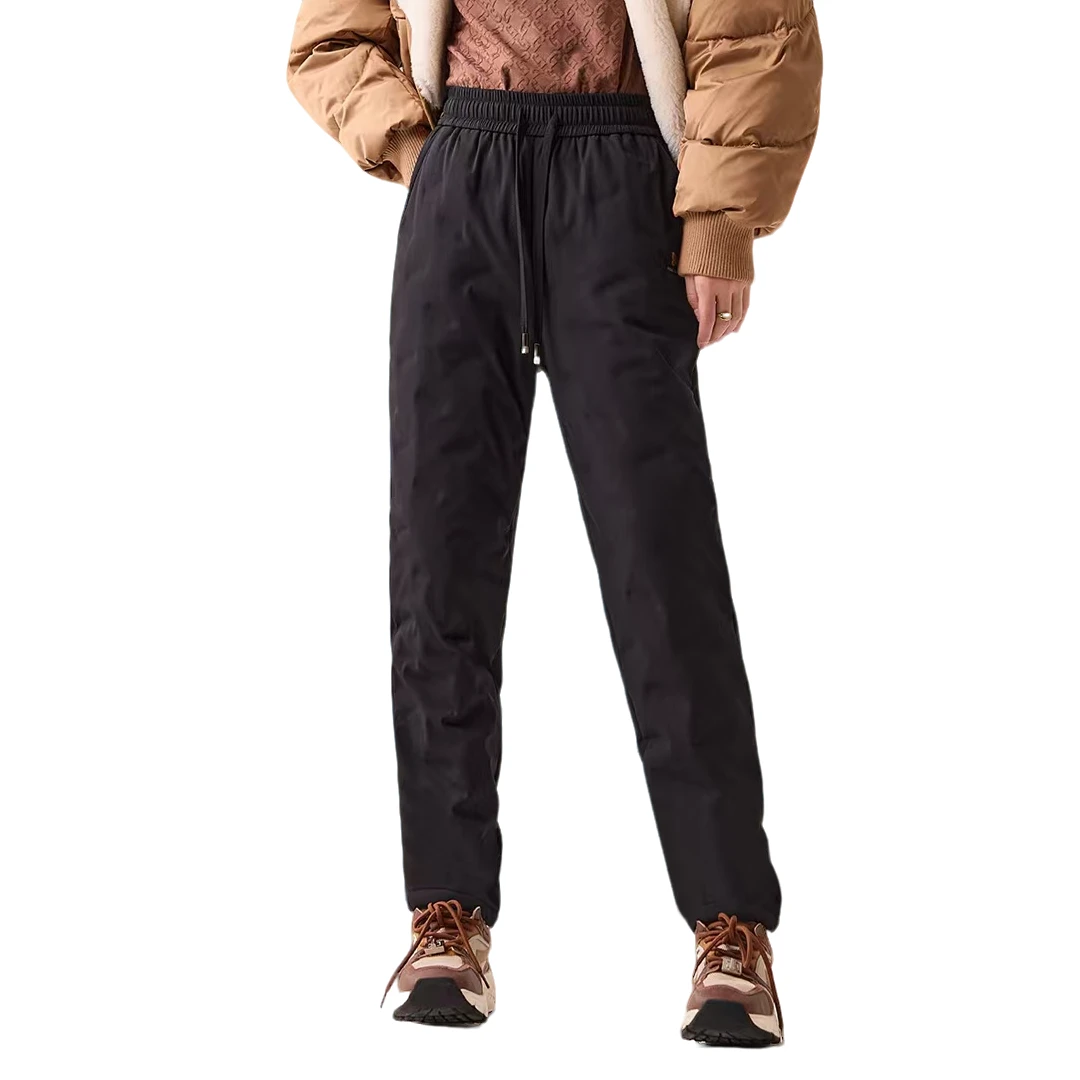 Zχ66881女士光暖平口鹅绒裤