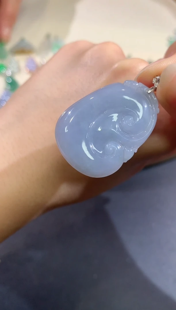 【闪购商品】翡翠吊坠(不含链)18K金镶嵌C45|2380+0