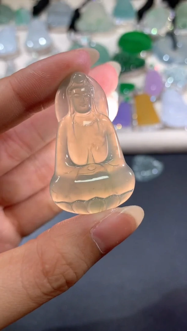 【闪购商品】翡翠吊坠(不含链)未镶嵌不退不换A430|999