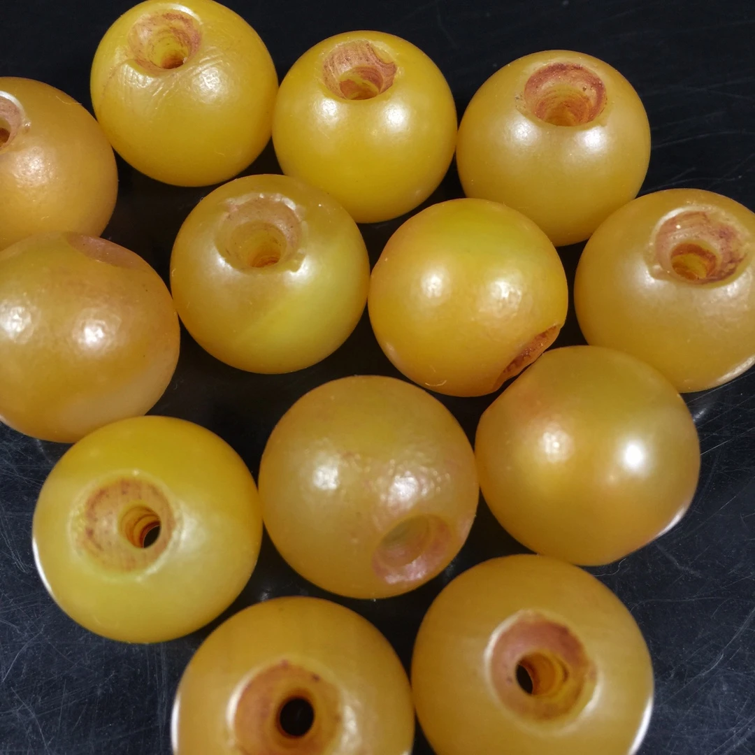 （每单发一颗）大孔老玛瑙风化纹珠子配珠古玩古董收藏1.6*1.4  5号