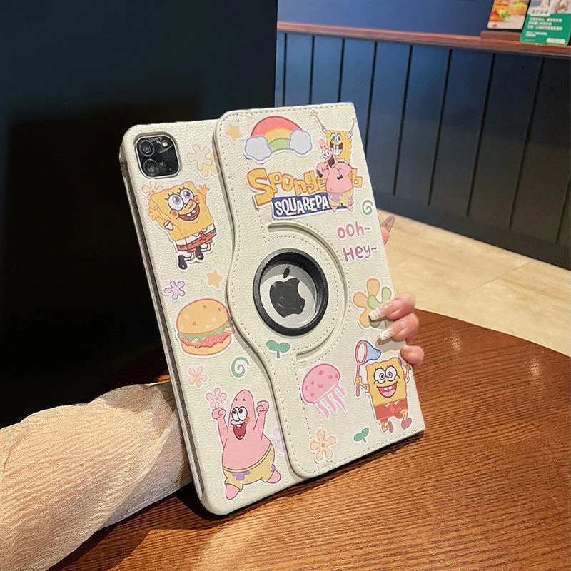 适用iPadA162025款iPad11保护套iPad9.7/9代8代7代10.2旋转保护套