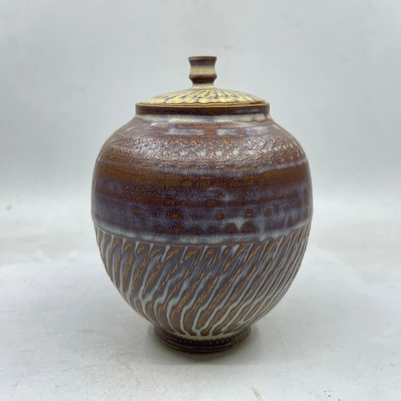 惊【孤品】艺术家 刘鑫结晶系新品 手工陶瓷艺术品 8807
